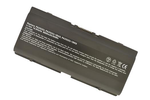 Усиленная аккумуляторная батарея для ноутбука Toshiba PA2522U Satellite A25 10.8V Black 8800mAh OEM - фото 5