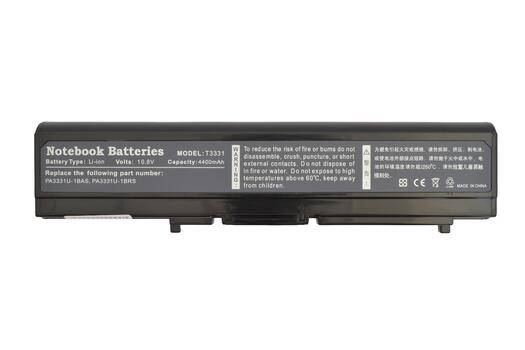 Аккумуляторная батарея для ноутбука Toshiba PA3331U Satellite Pro M30 10.8V Black 4400mAh OEM