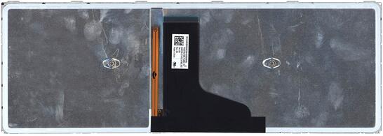 Клавиатура для ноутбука Toshiba Satellite (M40-A M40T-A M45-A M45T-A) с подсветкой (Light), Black, (Gray Frame) RU - фото 3
