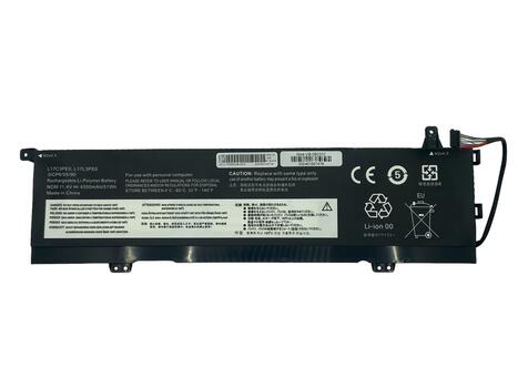 Аккумуляторная батарея для ноутбука Lenovo L17C3PE0 Yoga 730 11.4V Black 4500mAh OEM