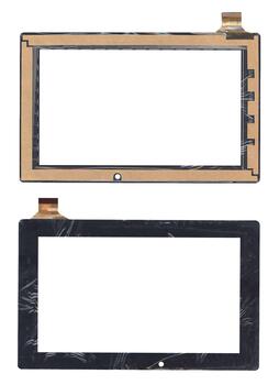 Тачскрин (Сенсорное стекло) для планшета DLW-CTP-003, Digma DA700N, Prology iMap 7000 Tab, Freelander PD20 Great Version черный