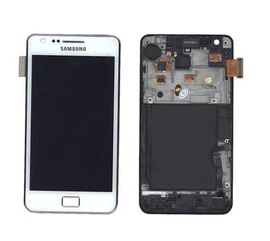 Матрица с тачскрином (модуль) для Samsung Galaxy S2 GT-I9100 белый