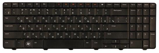 Клавиатура для ноутбука Dell Inspiron (M5010, N5010) Black, RU/ЕN - фото 2
