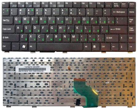 Клавиатура для ноутбука Sony Vaio (VGN-SZ) Black, RU Клавиатура для ноутбука Sony Vaio (VGN-SZ) Black, RU