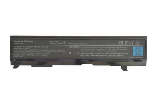 Аккумуляторная батарея для ноутбука Toshiba PA3451U Satellite A105 10.8V Black 5200mAh OEM
