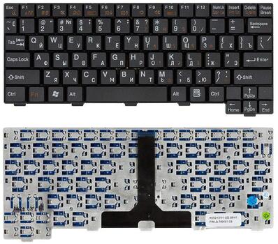 Клавиатура для ноутбука Fujitsu LifeBook (P1610, P1510) Black, RU - фото 6
