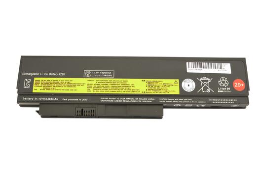 Аккумуляторная батарея для ноутбука Lenovo-IBM 42T4940 ThinkPad X220 11.1V Black 5200mAh OEM - фото 4