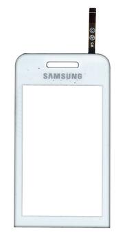 Тачскрин (Сенсорное стекло) для смартфона Samsung Star GT-S5230 белый Тачскрин (Сенсорное стекло) для смартфона Samsung Star GT-S5230 белый