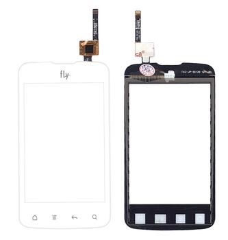 Тачскрин (Сенсорное стекло) для смартфона Fly IQ238 Jazz белый Тачскрин (Сенсорное стекло) для смартфона Fly IQ238 Jazz белый