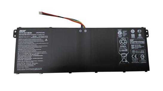 Аккумуляторная батарея для ноутбука Acer AC14B3K Chromebook CB3-531 15.2V Black 3270mAh Orig