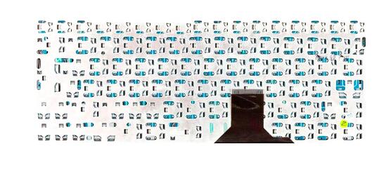 Клавиатура для ноутбука Asus (U1, U1E, U1F, U2, U2E) Silver, RU - фото 3