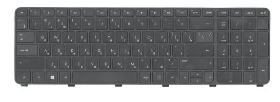 Клавиатура для ноутбука HP Pavilion (DV7-7000) Black, (Black Frame), RU - фото 7