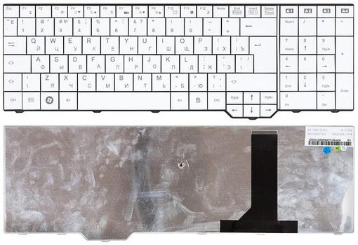 Клавиатура для ноутбука Fujitsu Amilo (XA3530, PI3625, LI3910, XI3650) White, RU