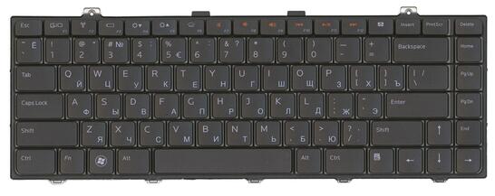 Клавиатура для ноутбука Dell Studio 1450, XPS L401, L501 с подсветкой (Light), Black, RU - фото 2