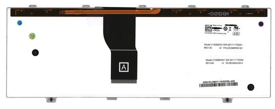 Клавиатура для ноутбука Dell Studio 1450, XPS L401, L501 с подсветкой (Light), Black, RU - фото 3