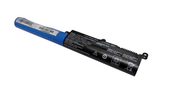 Аккумуляторная батарея для ноутбука Asus A31N1601 X541-3S1P 10.8V Black 2600mAh OEM Аккумуляторная батарея для ноутбука Asus A31N1601 X541-3S1P 10.8V Black 2600mAh OEM - фото 2