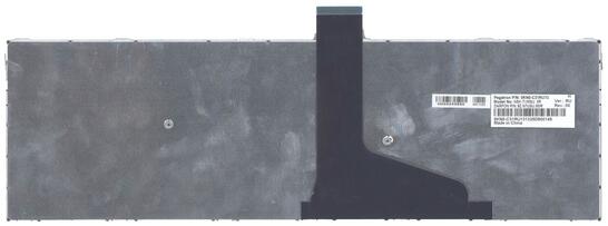 Клавиатура Toshiba Satellite (L50D-A, L70-A, S50-A, S50D-A, S70-A, S70D-A, S70T-A, S75-A, S75D-A, S75T-A) Black, (Black Frame) RU (вертикальный энтер) - фото 3