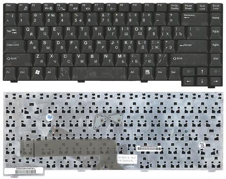 Клавиатура для ноутбука Fujitsu Amilo M1437, M1439, D7850 Black, RU - фото 6