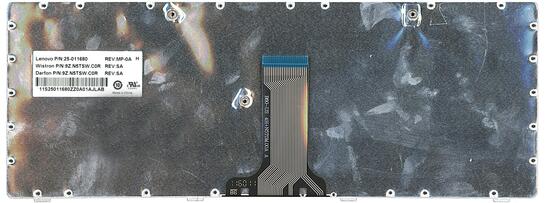 Клавиатура для ноутбука Lenovo IdeaPad (B470, G470, G470AH, G470GH, G475, V470, V470c, Z470, Z475), Black, (Black Frame), RU Клавиатура для ноутбука Lenovo IdeaPad (B470, G470, G470AH, G470GH, G475, V470, V470c, Z470, Z475), Black, (Black Frame), RU - фото 3