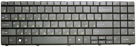 Клавиатура для ноутбука Packard Bell EasyNote (ST85, ST86, MT85, TN65) Black, RU - фото 2