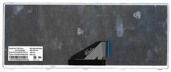 Клавиатура для ноутбука Lenovo IdeaPad (U310) Black, (Silver Frame), RU - фото 3