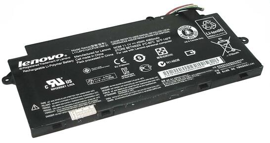 Аккумуляторная батарея для ноутбука Lenovo L11L6P01 IdeaPad U510 11.1V Black 4060mAh Orig Аккумуляторная батарея для ноутбука Lenovo L11L6P01 IdeaPad U510 11.1V Black 4060mAh Orig