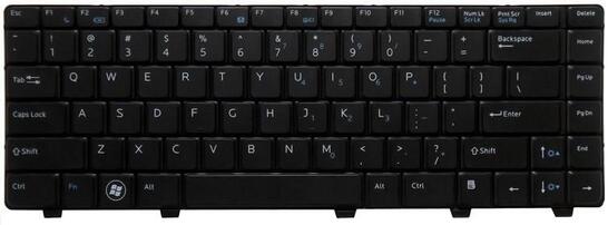 Клавиатура для ноутбука Dell Vostro (3300, 3400, 3500) Black, RU Клавиатура для ноутбука Dell Vostro (3300, 3400, 3500) Black, RU - фото 2