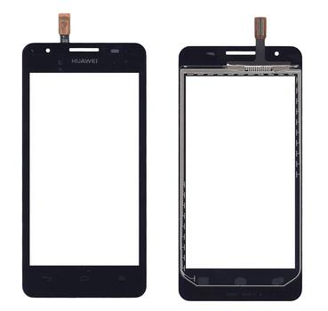 Тачскрин (Сенсорное стекло) для смартфона Huawei Ascend G510 черный Тачскрин (Сенсорное стекло) для смартфона Huawei Ascend G510 черный