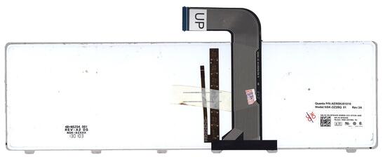 Клавиатура для ноутбука Dell Inspiron (5720, 7720, N7110) Vostro (3750) XPS (L702X) с подсветкой (Light) Black, (Black Frame), RU - фото 3