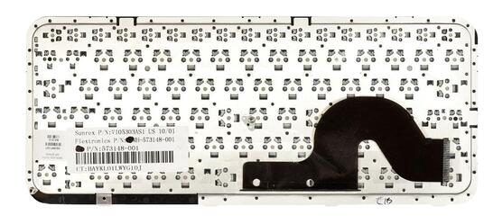 Клавиатура для ноутбука HP Pavilion (DM3-1000) Black, (Gray Frame) RU - фото 3