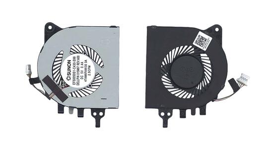 Вентилятор для ноутбука Dell Inspiron 15 7547, 7548 VER-2 5V 0.4A 4-pin SUNON