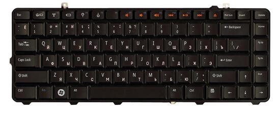 Клавиатура для ноутбука Dell Studio (1555, 1557, 1558) Совместимы, но отличаются функциональными клавишами Studio (1535, 1536, 1537) Black, RU - фото 2