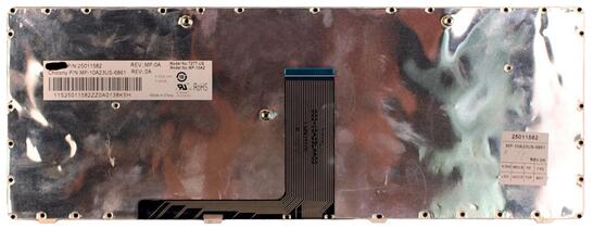 Клавиатура для ноутбука Lenovo IdeaPad (B470, V470) Black, (Black Frame), RU - фото 3