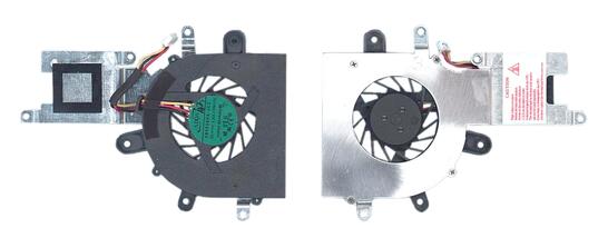 Система охлаждения для ноутбука Clevo Casper M1100, M1110, M1111, M1115, ACER M1110, ViewSonic VNB109, DNS 0121905, 0123869, 0128279, 0130182, 0131339, 0132917, 0144442, 5V 0.3A 3-pin ADDA