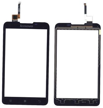 Тачскрин (Сенсорное стекло) для смартфона Lenovo A590 черный