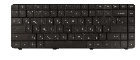 Клавиатура для ноутбука HP Compaq Presario CQ42 Black, RU - фото 7