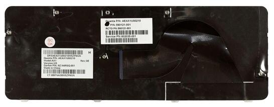 Клавиатура для ноутбука HP Compaq Presario CQ42 Black, RU - фото 8