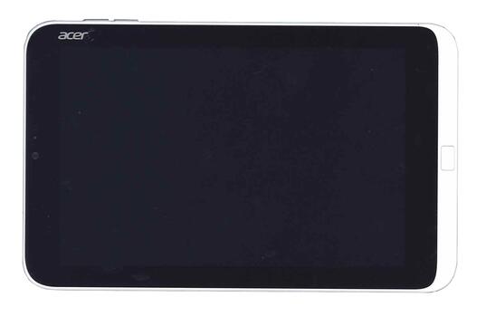 Матрица с тачскрином (модуль) для Acer Iconia W3-810 белый, с рамкой