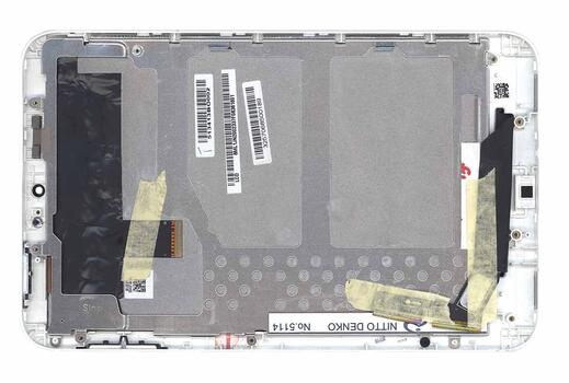 Матрица с тачскрином (модуль) для Acer Iconia W3-810 белый, с рамкой - фото 2