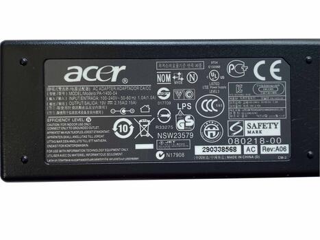 Блок питания для ноутбука Acer 40W 19V 2.15A 5.5x1.7mm AR411905517QC Wall OEM - фото 3