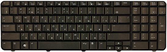 Клавиатура для ноутбука HP Pavilion (G70) Black, RU - фото 2