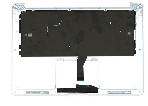 Клавиатура для ноутбука Apple MacBook Air 2011+ (A1369) Black, (Silver TopCase), с подсветкой (Light), RU (горизонтальный энтер) Клавиатура для ноутбука Apple MacBook Air 2011+ (A1369) Black, (Silver TopCase), с подсветкой (Light), RU (горизонтальный энтер) - фото 2