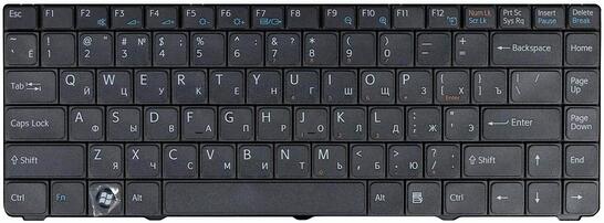 Клавиатура для ноутбука Sony Vaio (VGN-NR, VGN-NS) Black, RU - фото 2