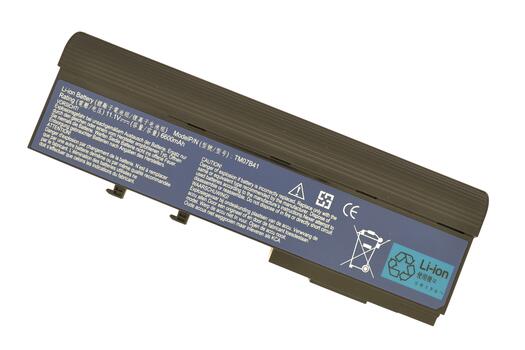 Усиленная аккумуляторная батарея для ноутбука Acer BTP-ANJ1 Aspire 3620 11.1V Black 6600mAh OEM - фото 5