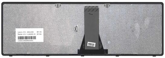 Клавиатура для ноутбука Lenovo IdeaPad (S500, S500C) Black, (Black Frame), RU - фото 3