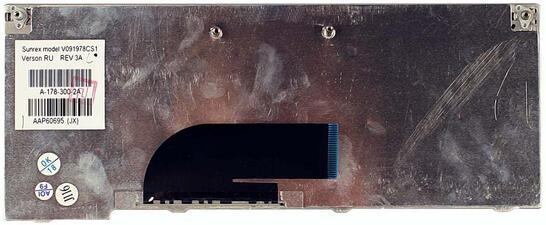 Клавиатура для ноутбука Sony Vaio (VPC-M) Silver, RU Клавиатура для ноутбука Sony Vaio (VPC-M) Silver, RU - фото 3