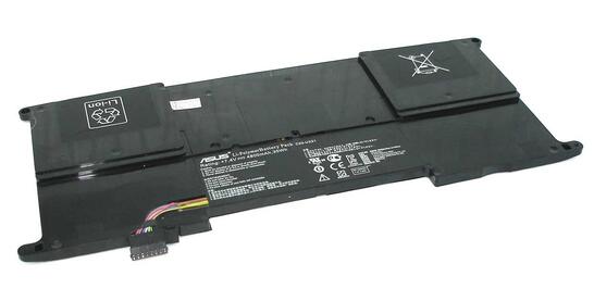 Аккумуляторная батарея для ноутбука Asus C23-UX21 UX21A Zenbook 7.4V Black 4800mAh Orig - фото 6