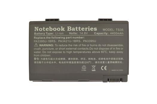 Аккумуляторная батарея для ноутбука Toshiba PA3595U Satellite Pro U300 14.8V Black 4400mAh OEM