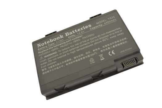 Аккумуляторная батарея для ноутбука Toshiba PA3595U Satellite Pro U300 14.8V Black 4400mAh OEM - фото 2