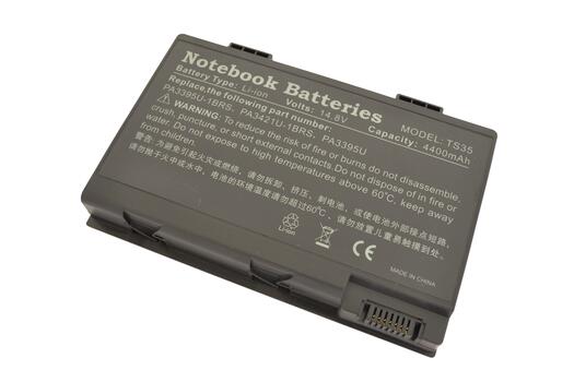 Аккумуляторная батарея для ноутбука Toshiba PA3595U Satellite Pro U300 14.8V Black 4400mAh OEM - фото 3